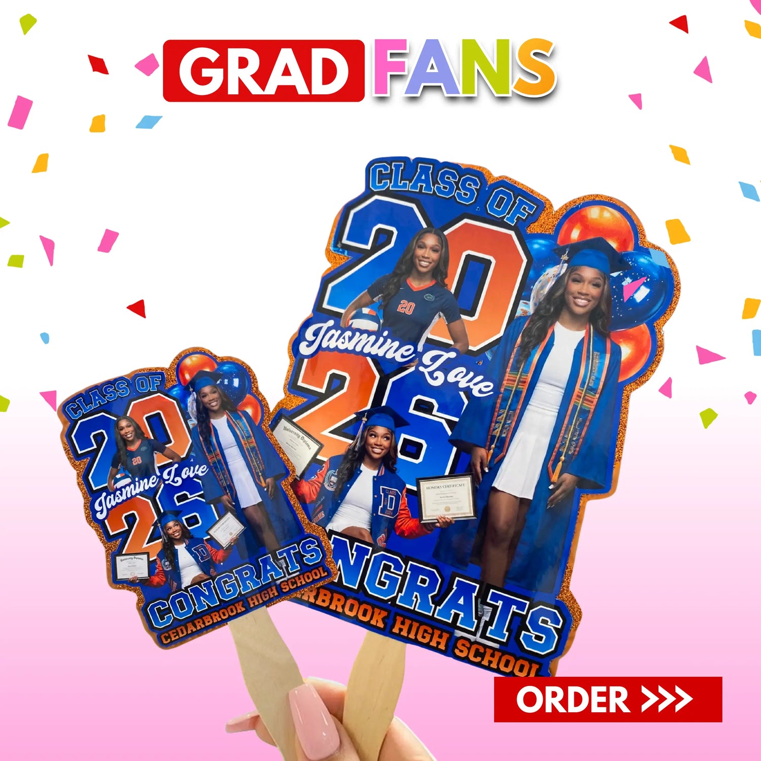 Graduation Fans