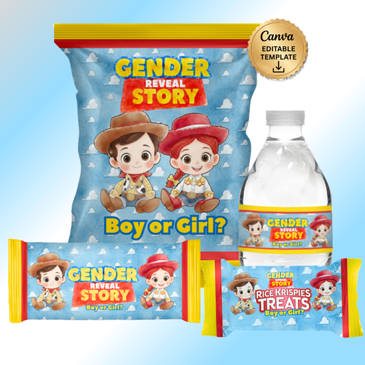 Gender Reveal Story Treat Bundle