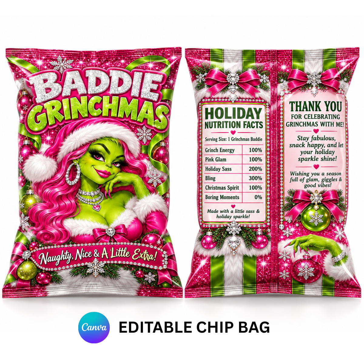 Grichmas Chip Bag
