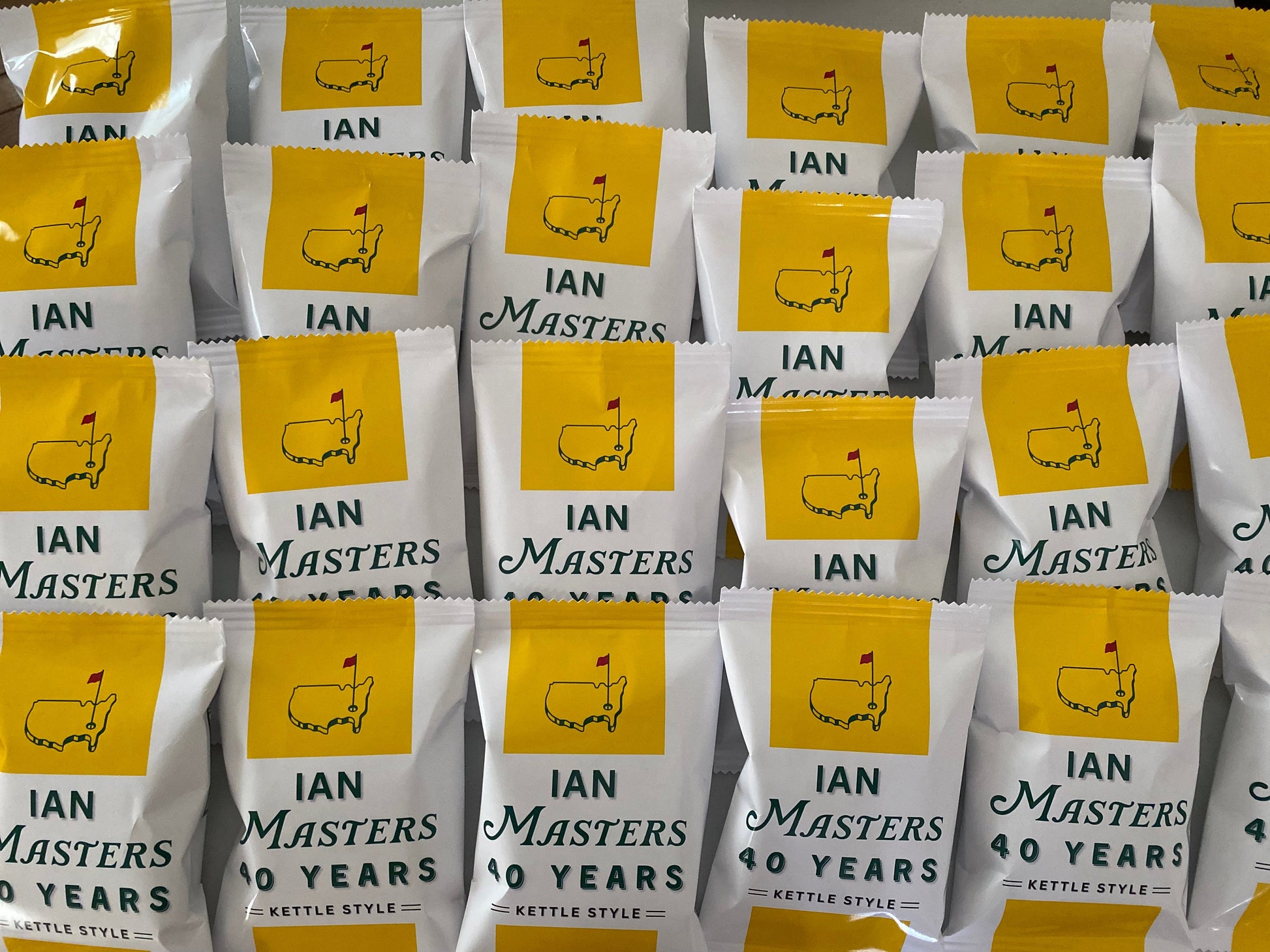 Masters golf hole in one chips - Cape Code Kettle Chips