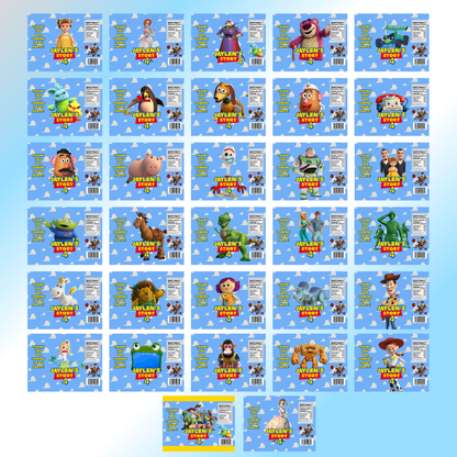 Toy Story Character Chip Bags
