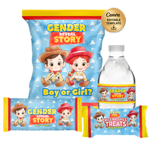 Gender Reveal Story Treat Bundle