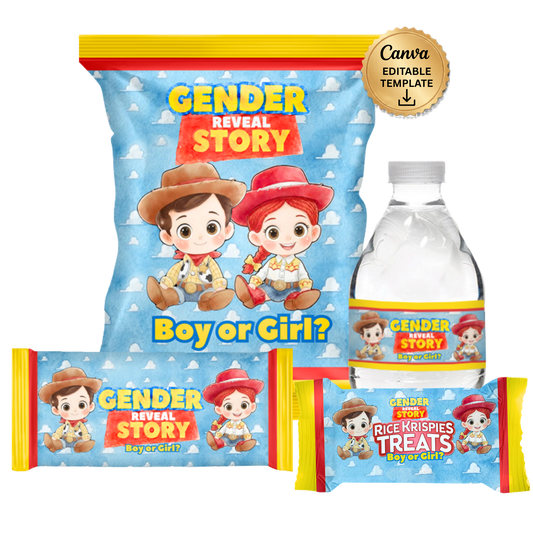 Gender Reveal Story Treat Bundle