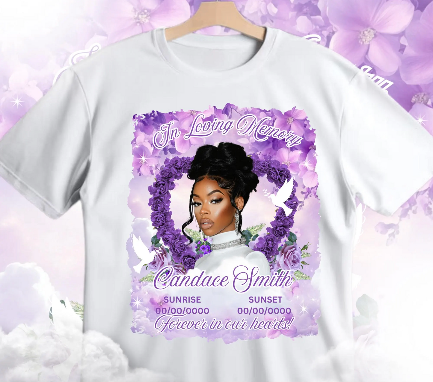 Memorial Shirt Template