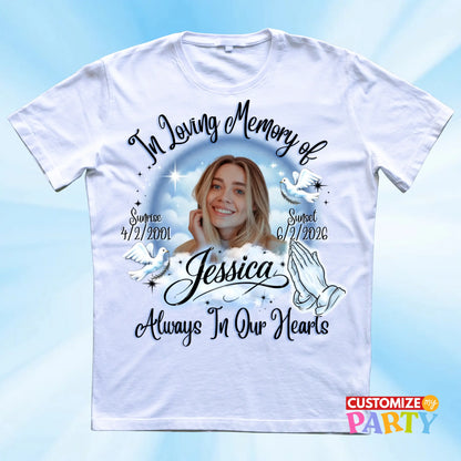 Memorial Shirt Customize My Party™