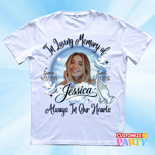 Memorial Shirt Customize My Party™