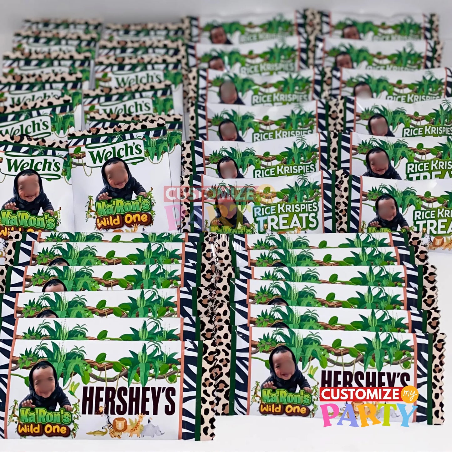 Party Treat Favors | Sets of 12 Customizemyparty