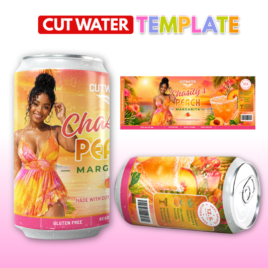Cutwater Label Peach Flavor