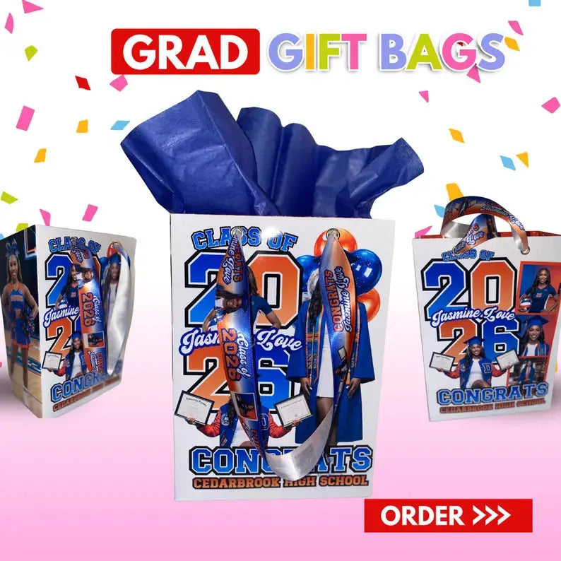 Custom Photo Gift Bags Customizemyparty