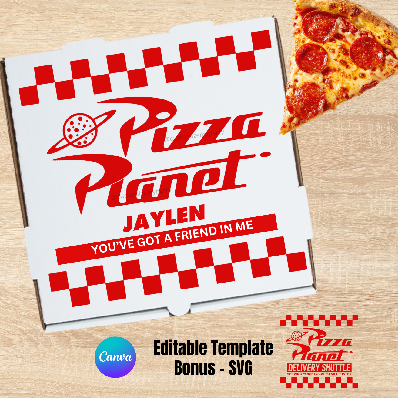 Pizza Planet Template