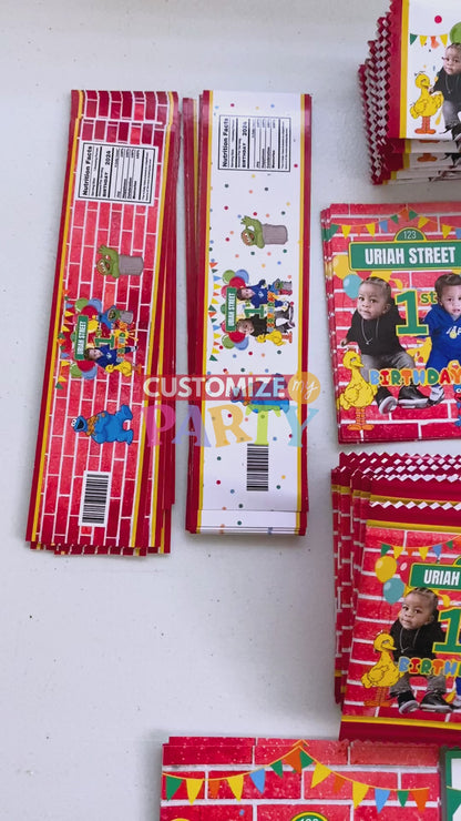 Sesame Street Birthday Party Printable Bundle