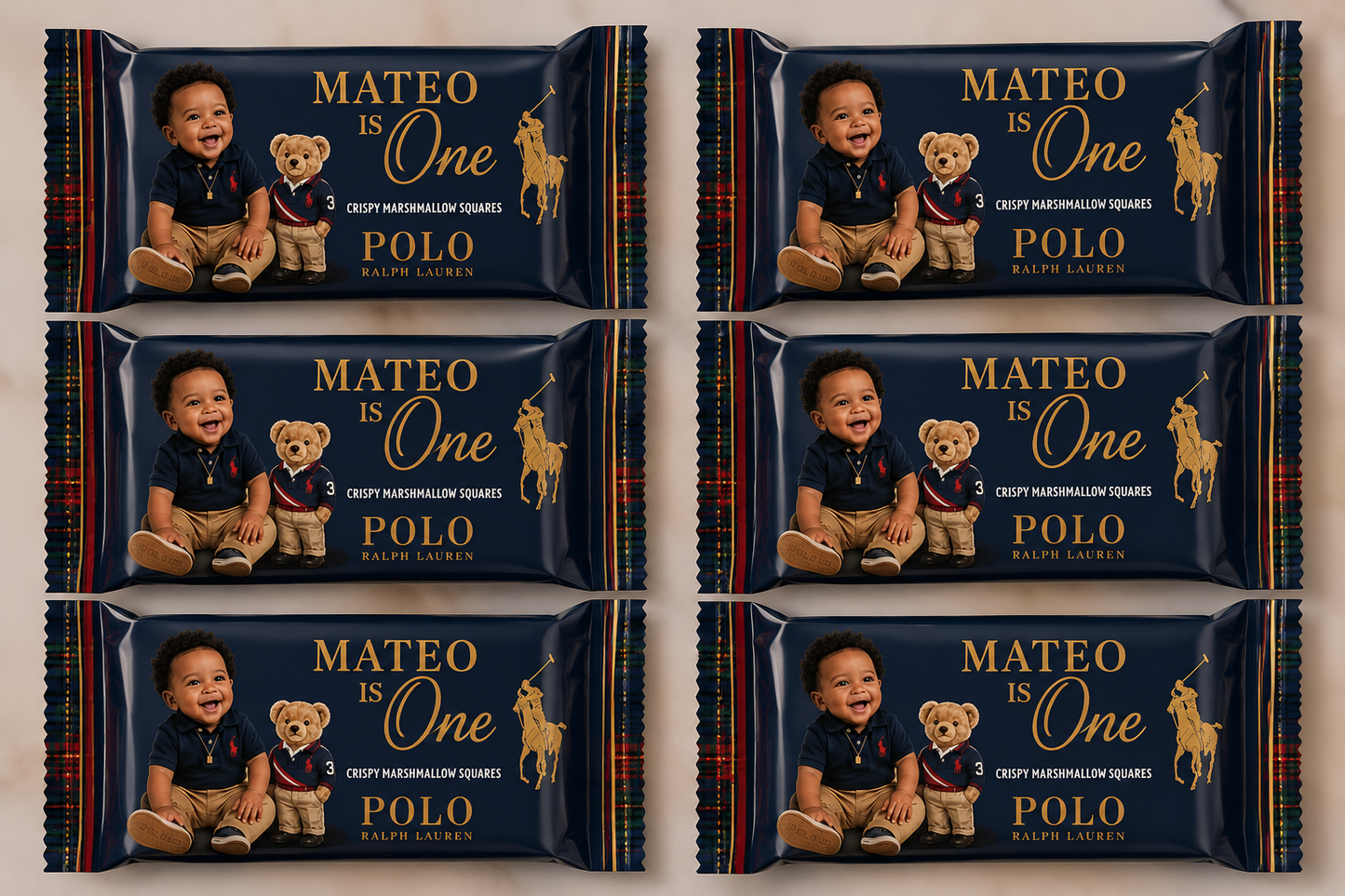 First Birthday Polo Theme Party Favors
