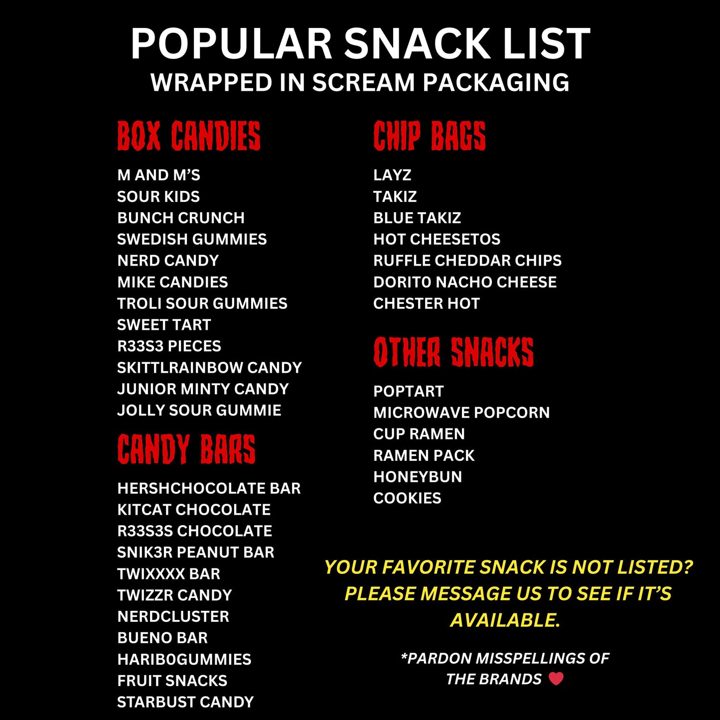 Scream Gift Box