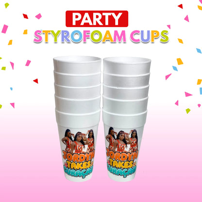 Styrofoam Party Cups Customizemyparty