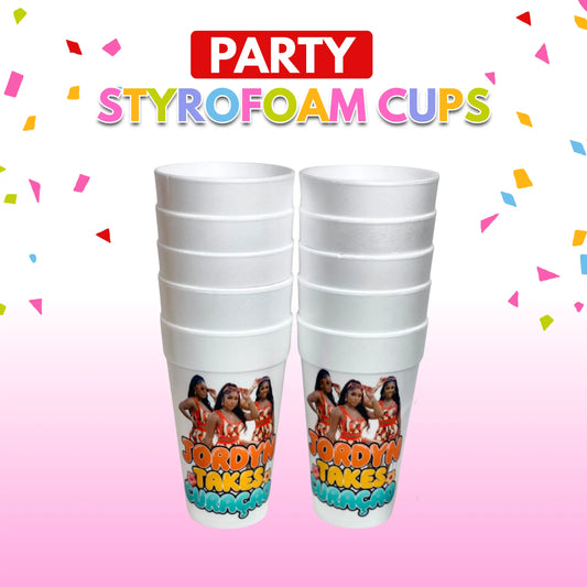 Styrofoam Party Cups Customizemyparty