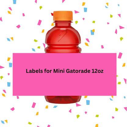 Graduation Drink Labels Customize My Party™